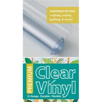 Premium Clear Vinyl Roll 12Gauge  Durable  Flexible - 1