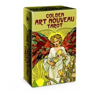 Golden Art Nouveau Tarot - Mini Tarot - 1