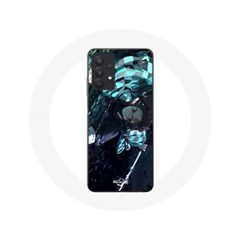 Capa Maniacase para Samsung Galaxy A32 5G Série Tanjiro et Nezuko Demon Slayer Kimetsu no Yaiba - 1