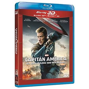 Captain America: The Winter Soldier Captain America 2 (3D + 2D) (Marvel) / Capitan America Soldado Invierno (2Blu-ray) - 1