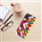 Capa Hapdey para Samsung Galaxy A71 | Silicone Flexível em TPU | Design Abstrato, quadrado mosaico geométrico moderno - Transparente_1