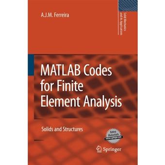 MATLAB Codes for Finite Element Analysis - Solids and Structures - Paperback - 2014 - 1