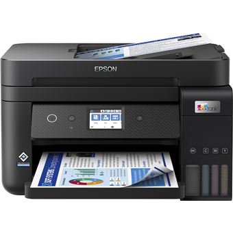 Impressora Multifunções Jato de Tinta Epson EcoTank L6290 | 33 ppm | Wi-Fi | Preto - 1
