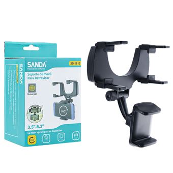 Suporte Telemóvel Universal para Automóvel Sanda SD-1615 - Preto - 1