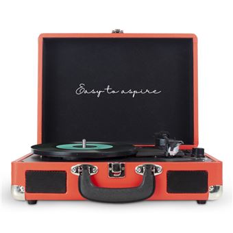 Gira-discos de Tração Direta PRIXTON VC400 | Vermelho - 1