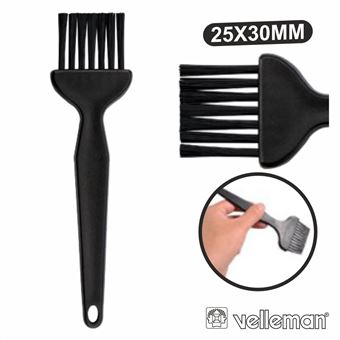 Escova Anti-Estática Velleman Em Trincha Flat 142Mm - 1