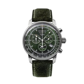 Relógio Zeppelin 100 Years 8680-4 | Verde - 1
