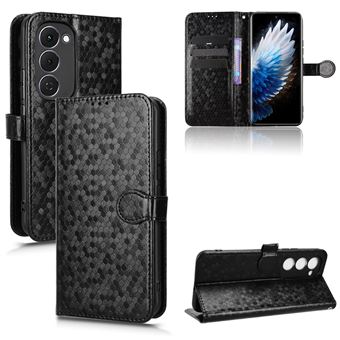 Capa FOXDOCK para Tecno Spark 40 Pro Plus | Fecho Magnético | TPU Macio | Compartimentos para Cartões | Preto - 1
