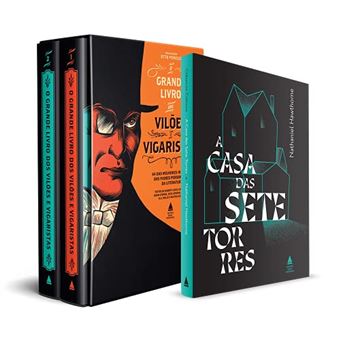 Kit Box | Vilões +  A Casa Das Sete Torres - 1