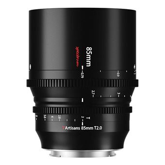 Lente de Máquina Fotográfica 7Artisans 85mm T2.0 Canon RF | Preto - 1