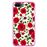 Capa Hapdey para iPhone 7 Plus - 8 Plus Design Rosas Vermelhas em Silicone Flexível e TPU Cor-de-Rosa_0