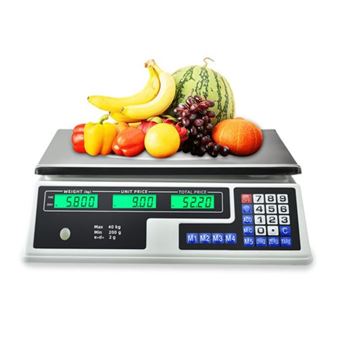 Balança de Cozinha Digital de Precisão SANDA SD-4228 - Branco - 1