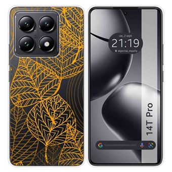 Capa de Silicone TUMUNDOSMARTPHONE Transparente para Xiaomi 14T Pro 5G design deixa desenhos - 1