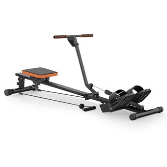 Máquina de Remo Hidráulica Bigzzia | 12 Níveis de Resistência | Carga máxima 300 kg | Ecrã LED - 1