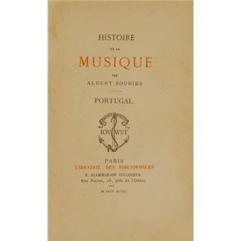 Histoire de la musique: portugal. - 1