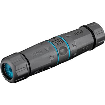 Conector wentronic 44414 2 preto - 1