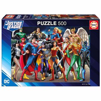Puzzle Educa Dc Comics Justigue League | 500 Peças - 1