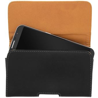 Mala de Cintura Avizar para Smartphone | Giratória | 360º | 141x147mm de Comprimento - Preto - 1