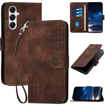 Capa Livro ZURSANA para Samsung Galaxy S24 FE | Couro PU Premium Magnético | Porta-cartões | Suporte | Castanho - 1