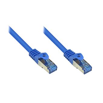 Cabo de rede Alcasa Cat6a 30m | Azul - 1