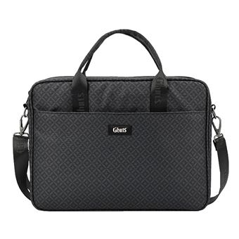 Mala De Tiracolo Para Portátil 15,6" Ghuts Pc Senhora Diamonds Black 2025 | 40,5X29,5X6cm - 1