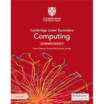 Cambridge Lower Secondary Computing Learners Book 9 With Digital Access 1 Year - 1