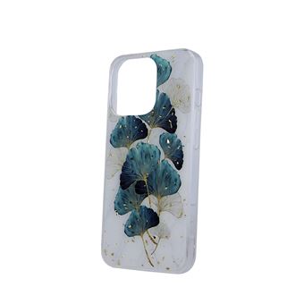 Capa de TPU Gold Glam Magunivers para iPhone 13 Pro  Folhas - 1