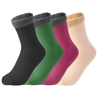 Kit 8 Pares de Meias Térmicas Mormark VELVOCKS |Veludo - 1