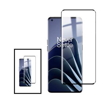 Kit Phonecare 2 x Película de Vidro Temperado 5D Full Cover Curved para Oppo Find X5 Pro 5G - Transparente/Preto - 1
