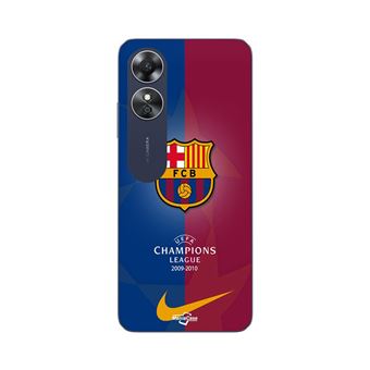 Capa Maniacase para Oppo A17 | barcelona fc real madrid champions league - 1