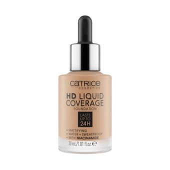 Base de Maquilhagem CATRICE Liquid Coverage HD 050 - 1