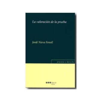 La valoracion de la prueba - 1