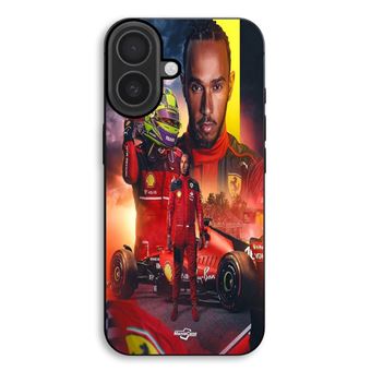 Capa Maniacase para iPhone 17 | Lewis Hamilton Scuderia Ferrari F1 oficial - 1