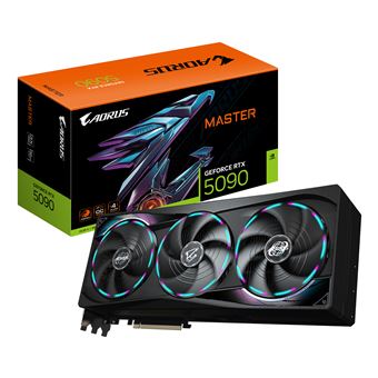 Placa de Vídeo GIGABYTE AORUS GeForce RTX 5090 MASTER 32G | Preto - 1