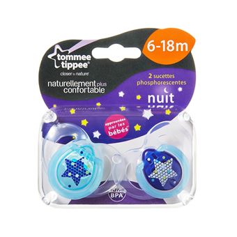 Chupeta para bebé Tommee Tippee Night Time - 1