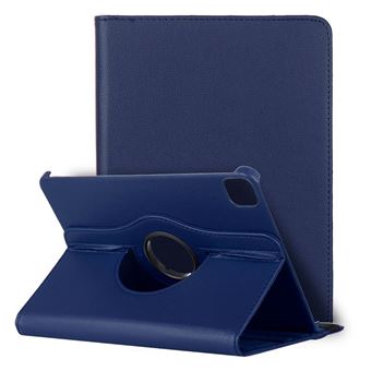 Capa traseira para iPad Pro 11 em (2020) COOL em Couro Giratório Azul - 1