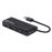 hub de interface Manhattan 164887 USB 3.0 (3.1 Gen 1) Type-A 5000 Mbit/s Preto_0