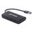 hub de interface Manhattan 164887 USB 3.0 (3.1 Gen 1) Type-A 5000 Mbit/s Preto_3