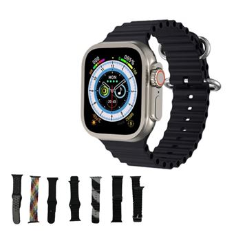 Smartwatch Klack Ultra com 7 Braceletes - 1