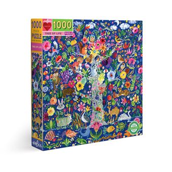 Puzzle de Blocos eeBoo Arte Tree of Life | 1000 Peças - 1