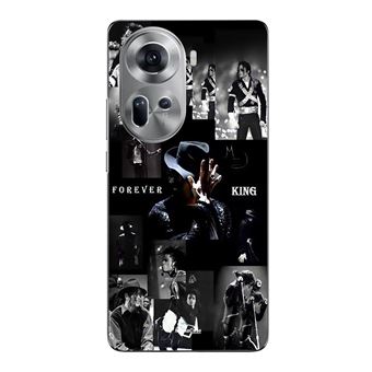 Capa Maniacase para Oppo Reno 11 5G | Michael Jackson Forever King - 1