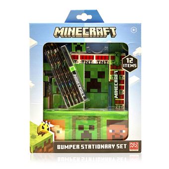 Conjunto de Artigos de Papelaria DAM Minecraft | 25x3x29,5 cm - 1