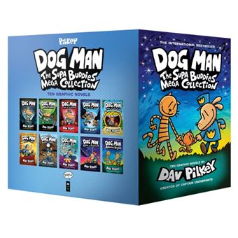 Boxed  Dog Man The Supa Buddies Mega Collection From The Creator Of Captain Underpants Dog Man 110 Box Set - 1
