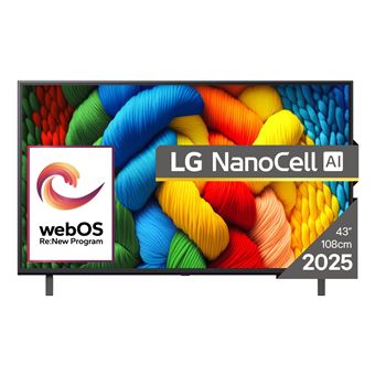 Smart TV LG NanoCell 43NANO80A3B | 4K UHD | 43'' | 109,2 cm | G - 1