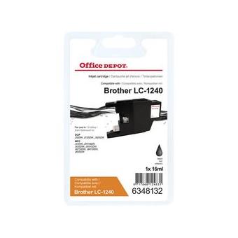 Tinteiro Office Depot Compatível Brother Lc1240Bk Preto - 1