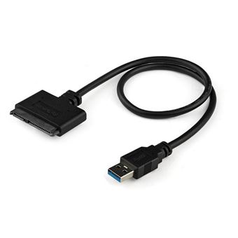 Base & Duplicador de Portas StarTech.com Cabo SATA para USB com UASP | Preto - 1