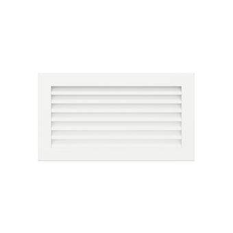 Grelha de Ventilação para Lareira OutInFire Hide 17x30 | Branco - 1
