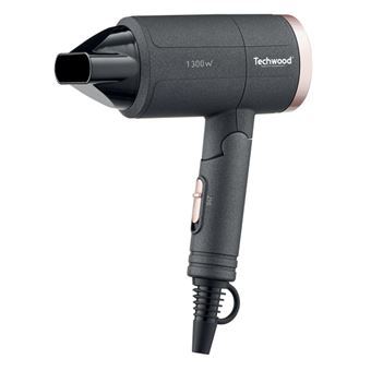 Secador de Cabelo Techwood TSC-1296 | 1300 W | Preto - 1