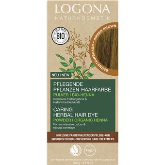 Tinta de Cabelo LOGONA Herbal Hair Dye - 1