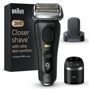 Máquina de Barbear Braun Series 9 Pro+ 9590cc Wet & Dry | Preto - 1